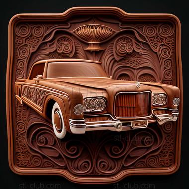 3D model Lincoln Continental Mark III (STL)